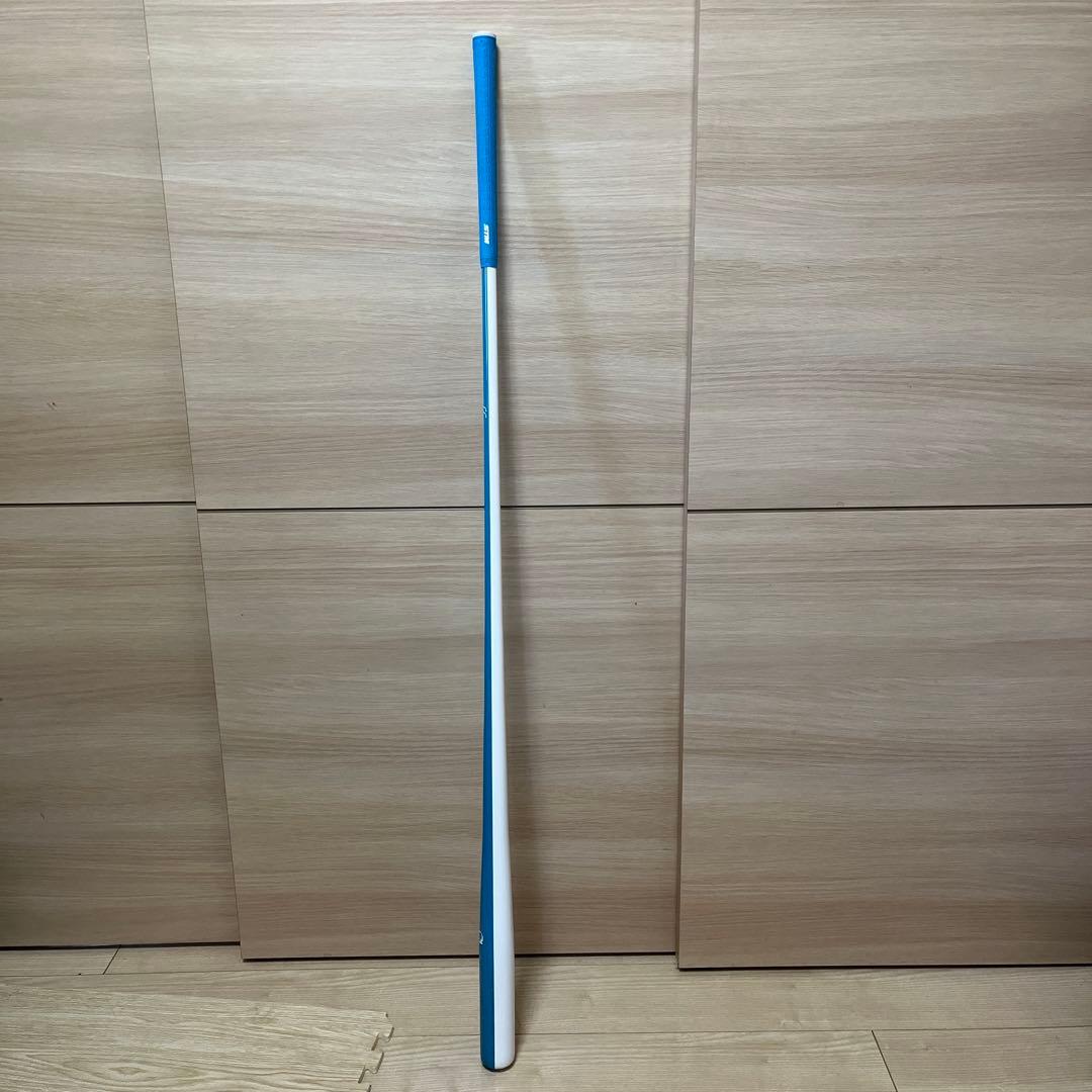 アザス　ゴルフ練習器具　ツアープロ　長さ50インチモデル (ブルー/白)