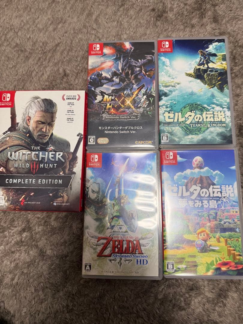 ワ*…様 Nintendo Switch 本体　ソフトセット　ゼルダ