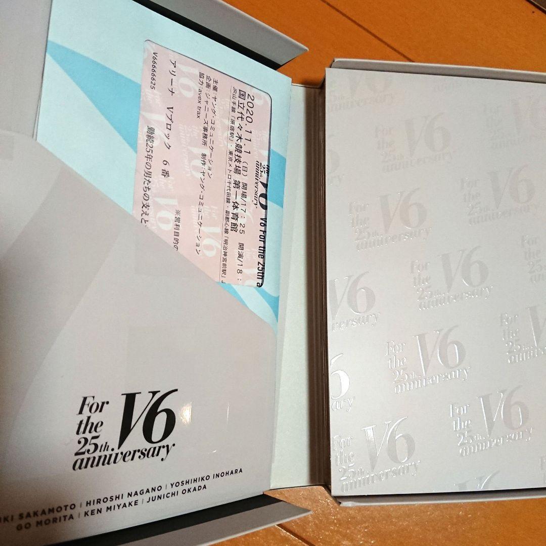 V6/For the 25th anniversary 3形態 初回盤 通常盤