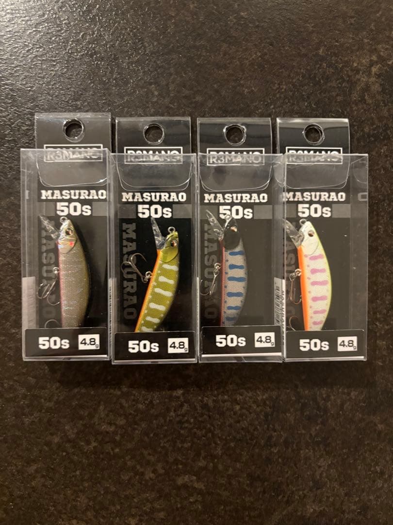 タナカツ　MASURAO 50S ルアー 4色　マスラオ　渓流