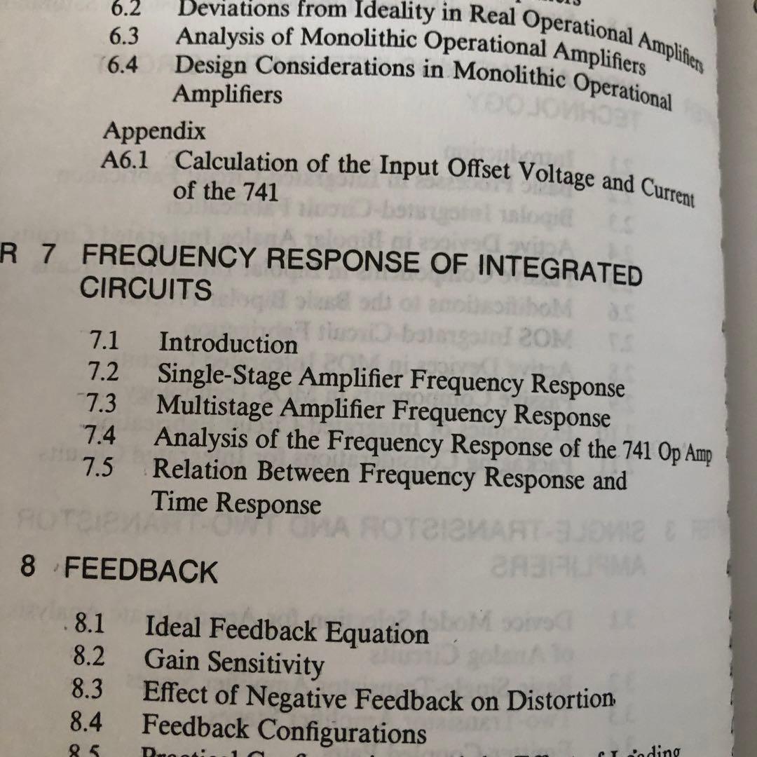 コンピュータ・IT Analysis and Design of Analog Integrated