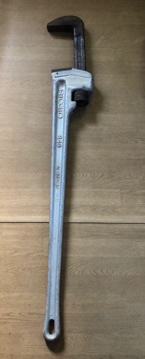 ミホ様♪ RIDGID(リジッド) パイプレンチ 848 アルミ 1200㎜