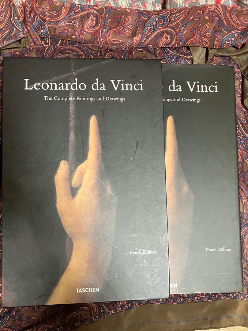 レオナルド・ダ・ヴィンチ全絵画作品・素描　【洋書版】