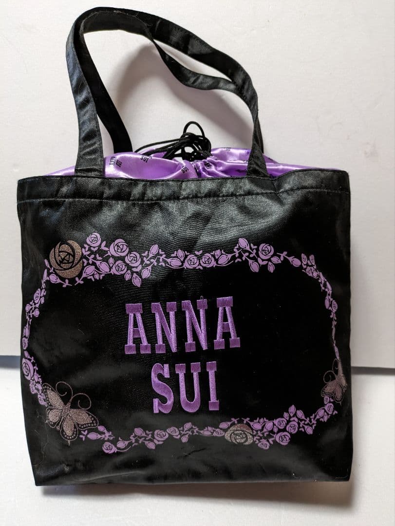 ANNA SUI  ビッグ 巾着バッグ ＆ドットトートバッグプレゼント