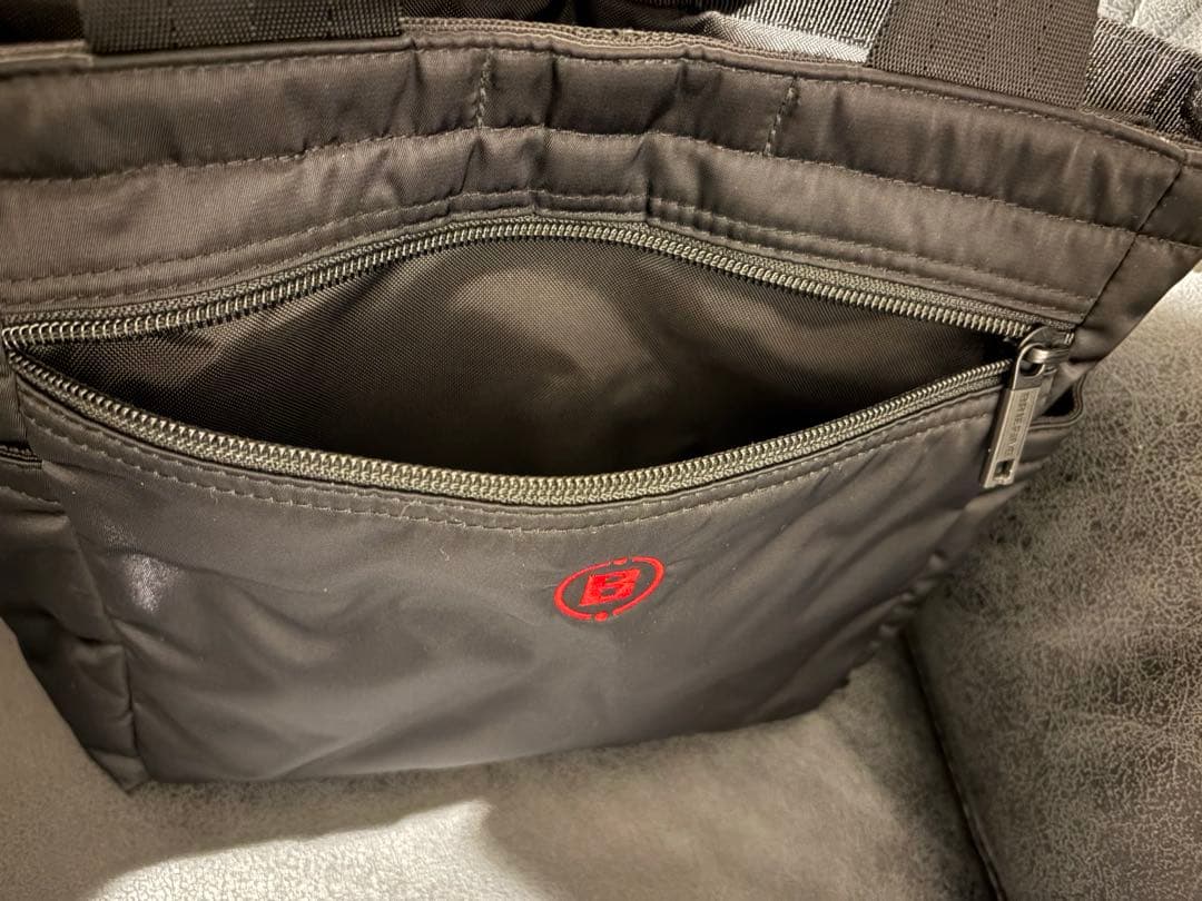 【美品】BRIEFING ブラック ミニトートバッグ