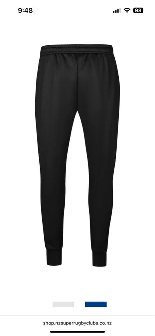 スーパーラグビー ハリケーンズ トラックパンツ 3XL 試着のみ