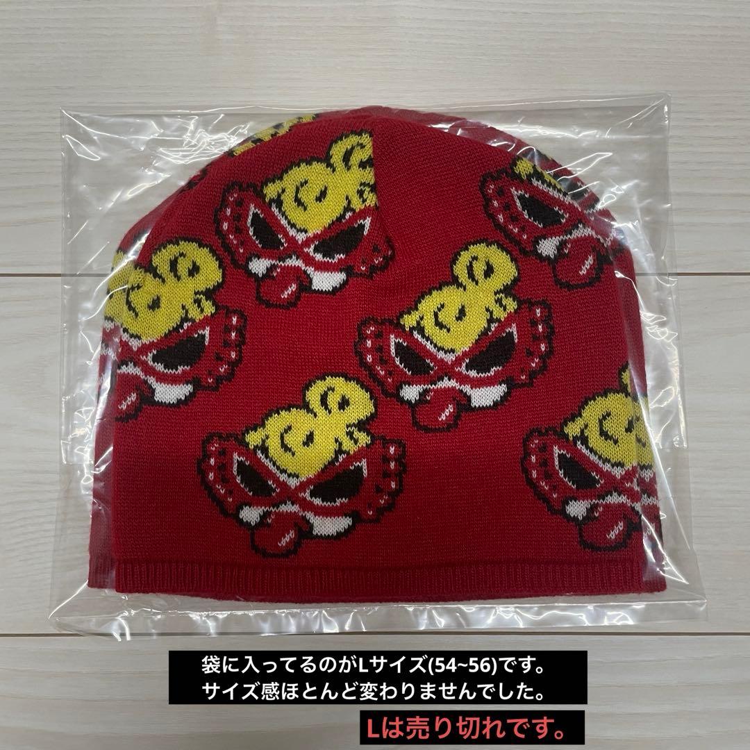 «美品»ヒスミニ ヒステリックグラマー Y2K ビーニー ニット帽 レッド 赤