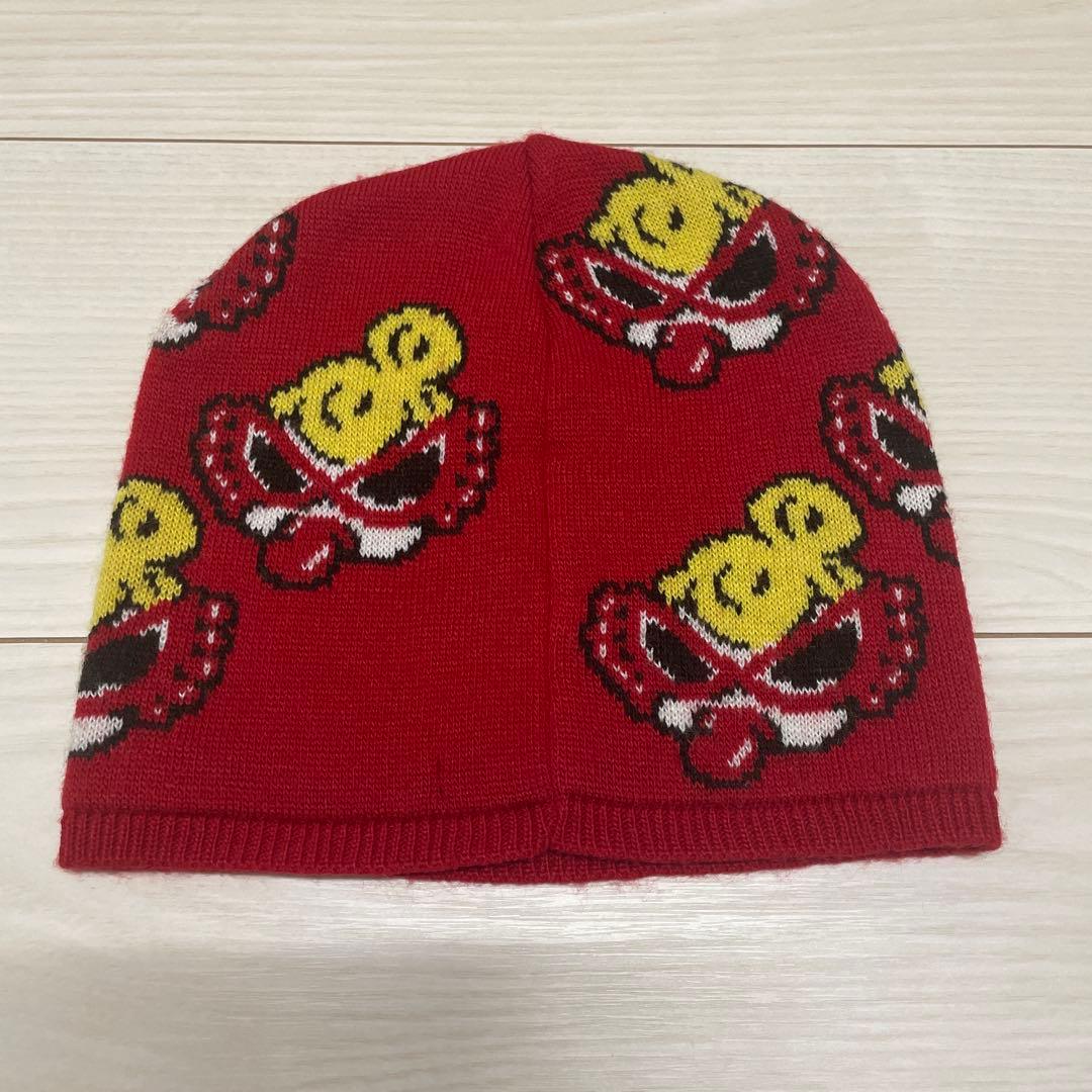 «美品»ヒスミニ ヒステリックグラマー Y2K ビーニー ニット帽 レッド 赤
