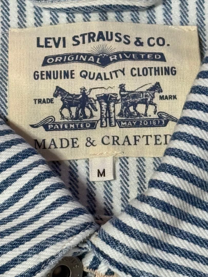 リーバイス　メイド&クラフテッド　2ndタイプ　ヒッコリーＪK