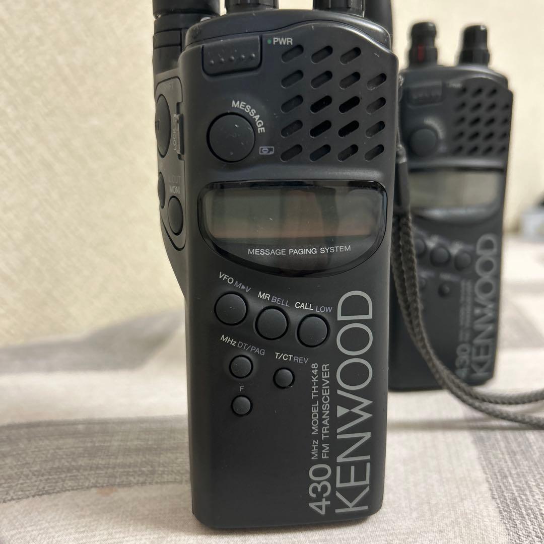 KENWOOD 430 FMトランシーバー　TH-K48