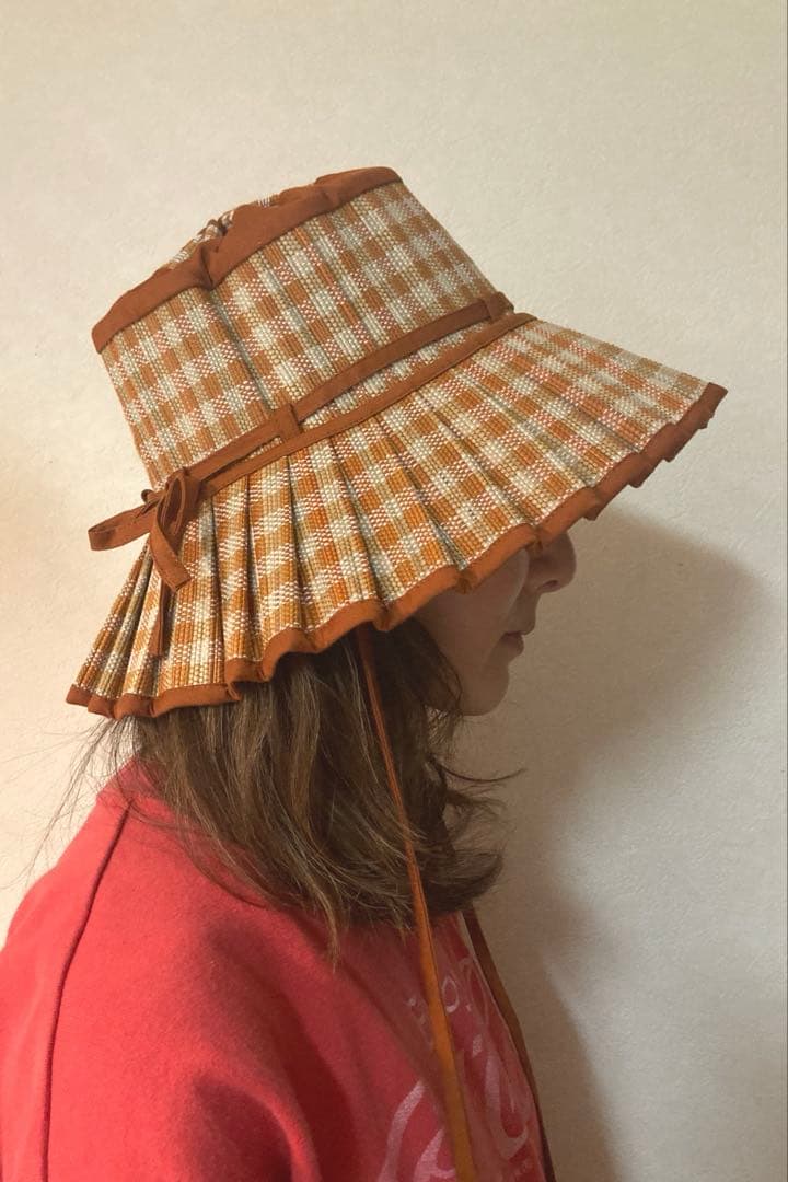 Lorna Murray 手作り麦わら帽子 M