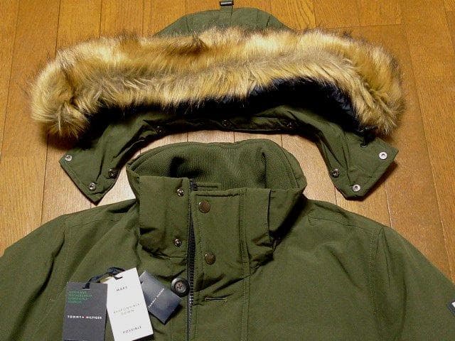 XL日本サイズ位トミーヒルフィガーUSA限定極暖3WAYフライトダウンジャケット