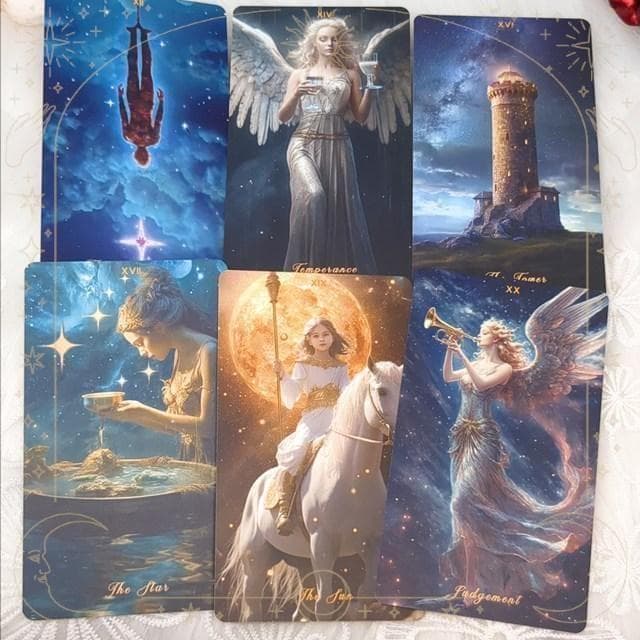 【正規品タロットカード】入手困難な海外美麗デッキ✨星降る領域のタロット