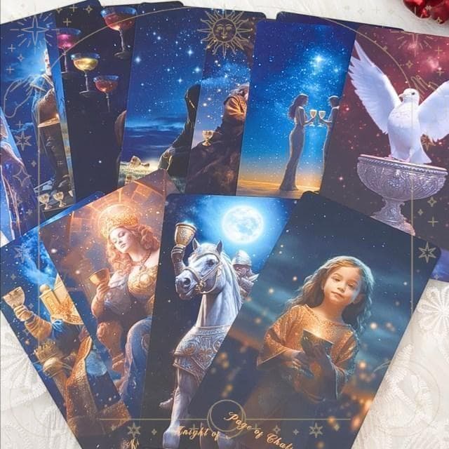 【正規品タロットカード】入手困難な海外美麗デッキ✨星降る領域のタロット
