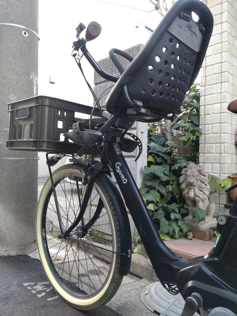 配送可★直接引渡可カスタム【ギュットアニーズ】電動アシスト自転車3人乗充電器付属