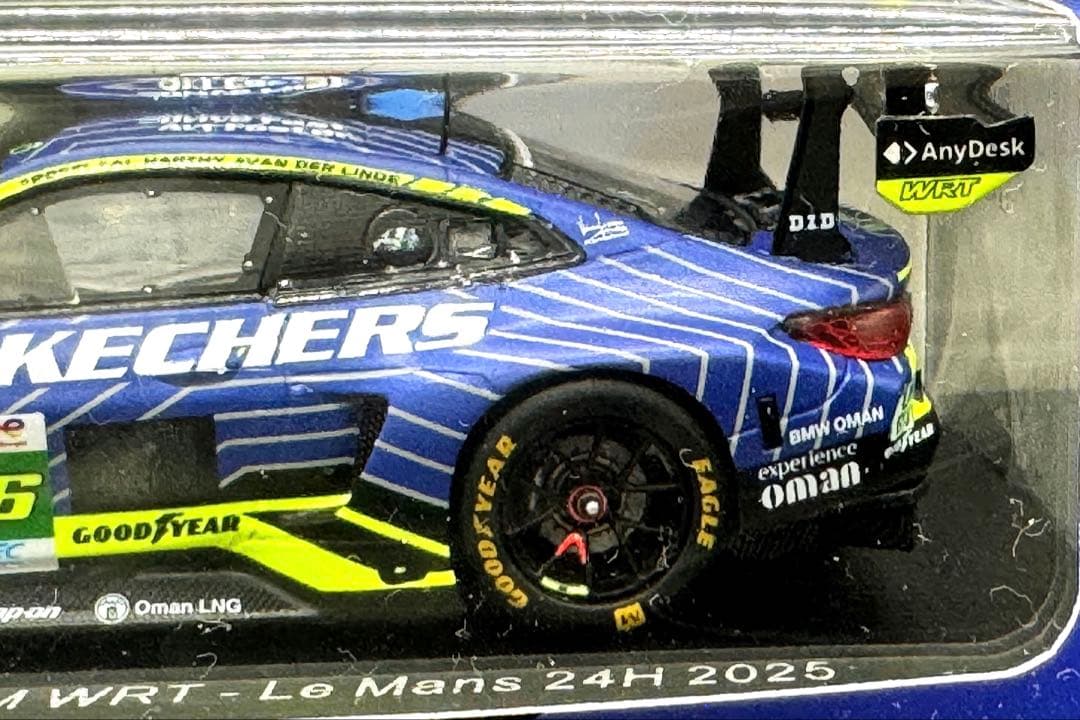 ミニカー 1/43  M4 LMGTE3 VR46 Le Mans 2025