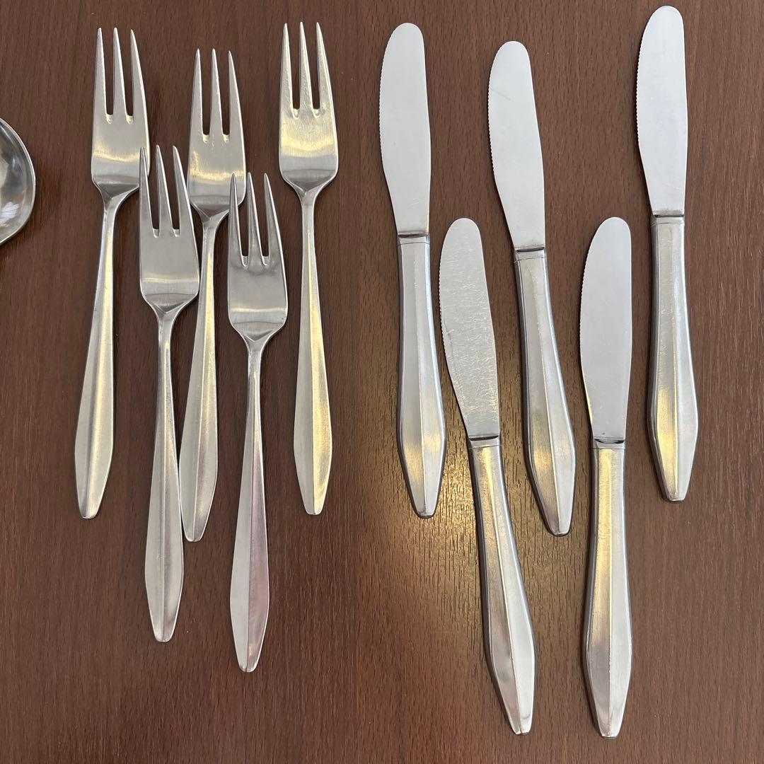 Norstaal社（ノルウェー）の「Inka」シリーズカトラリーセット　中古