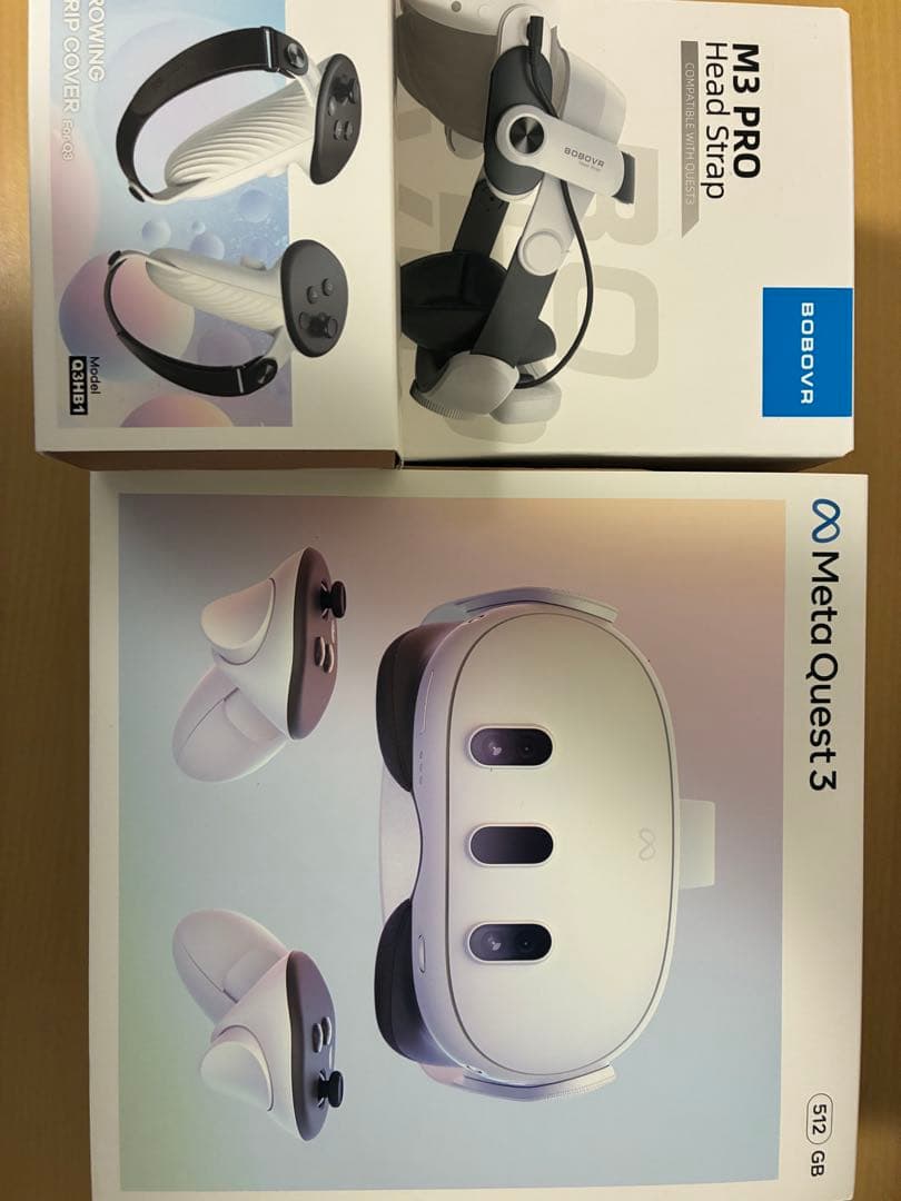  Quest3 512GB + BOBOVR M3 Pro等アクセサリー