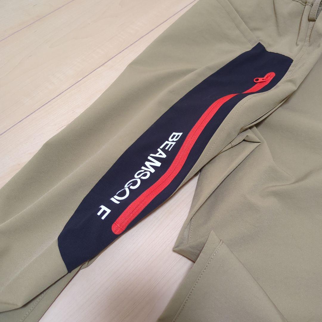 リュちん　★美品★　BEAMS GOLF　サイドロゴストレッチパンツ　　L