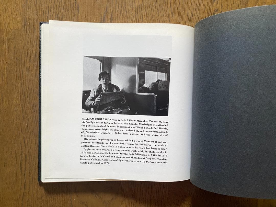 ウィリアム・エグルストン Eggleston's guide 1976年初版