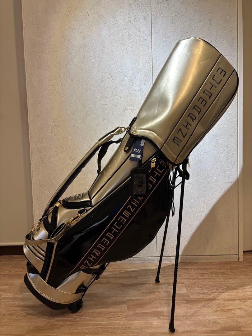 ムータマリン　シャンパンゴールドキャディーバック