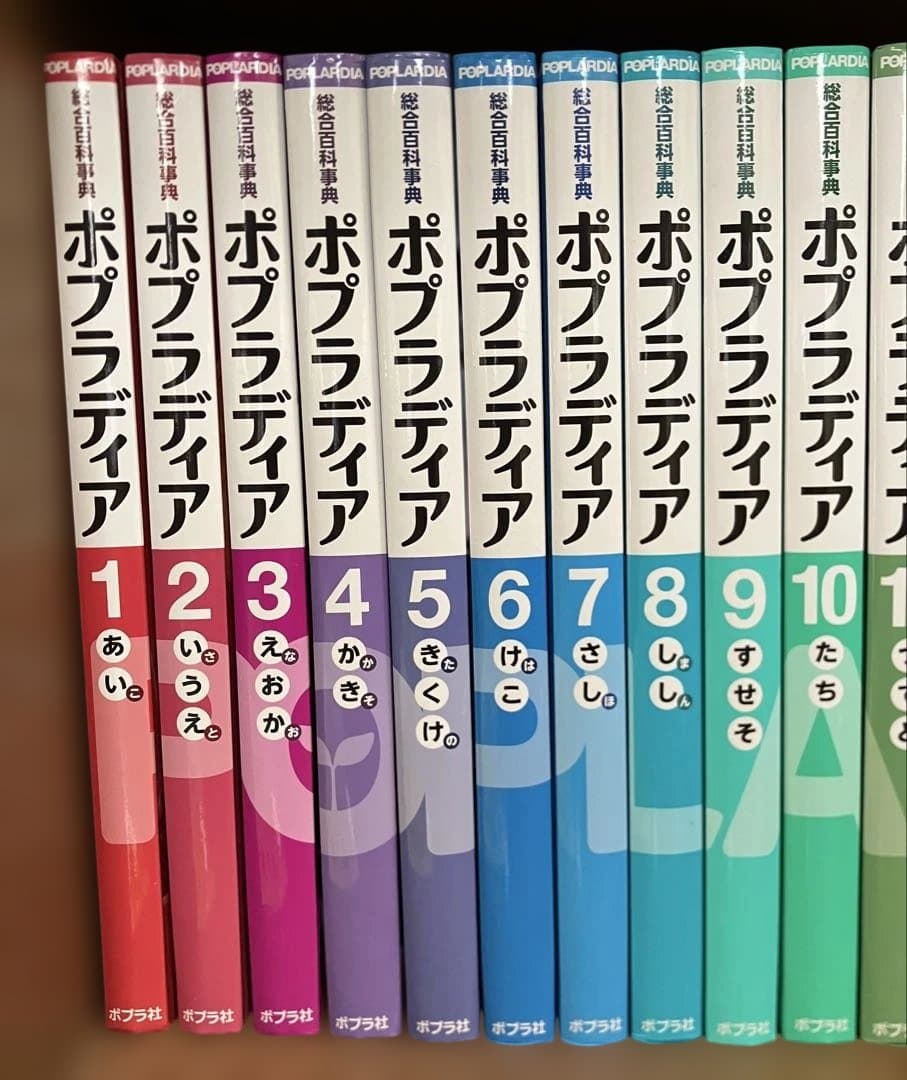 【セット】総合百科事典 ポプラディア 第三版 全18巻