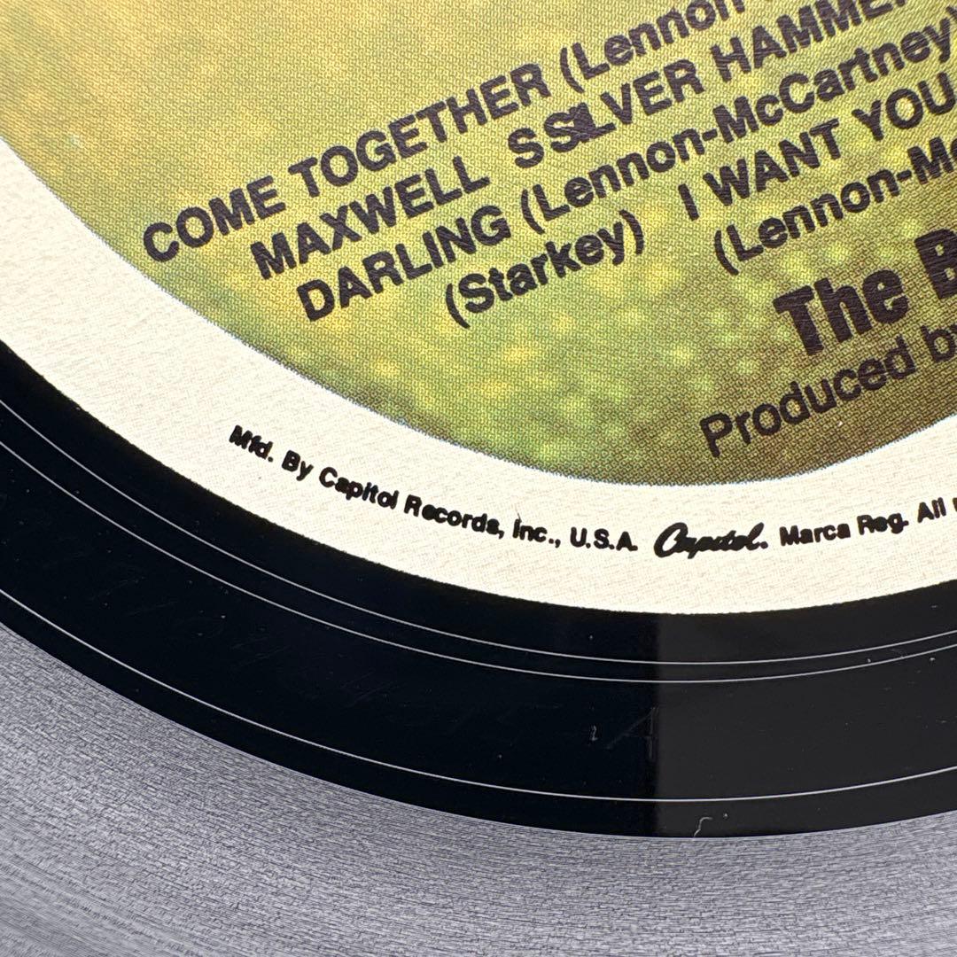 【レアなUS美盤❗️】BEATLES / ABBEY ROAD（＋ポスター）