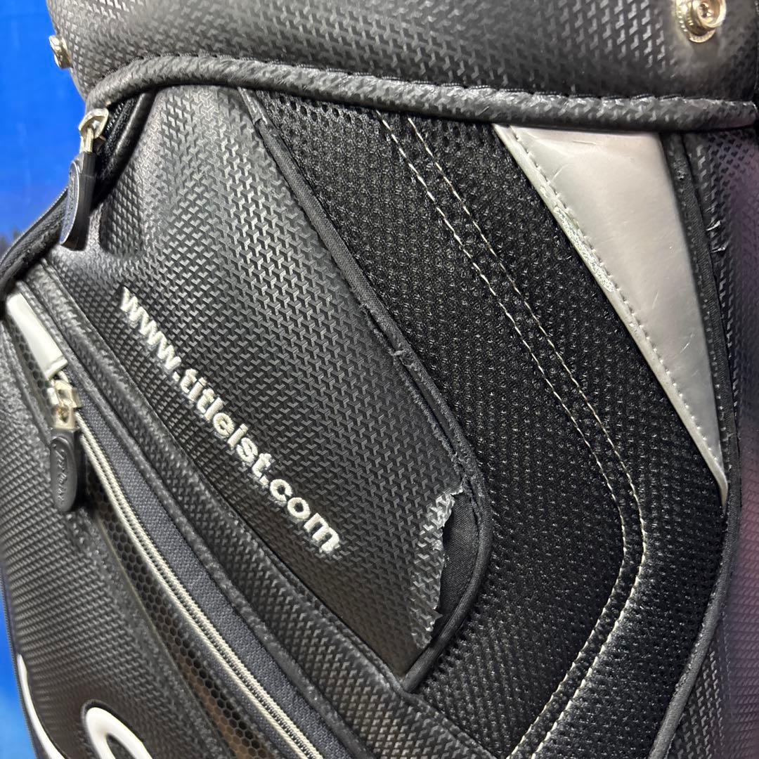 寶BX-1218 【訳あり】タイトリスト キャディバッグ ブラック