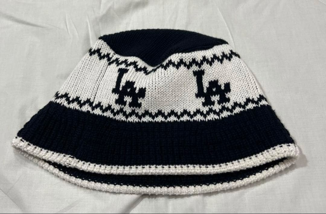 NEW ERA ニット バケットハット LA ニューエラ バケハ