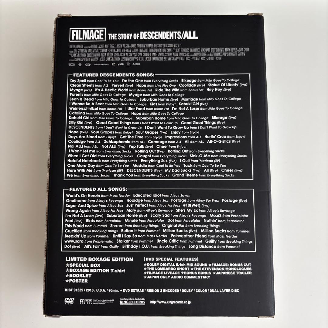 FILMAGE:THE STORY OF DESCENDENTS/ALL BO…