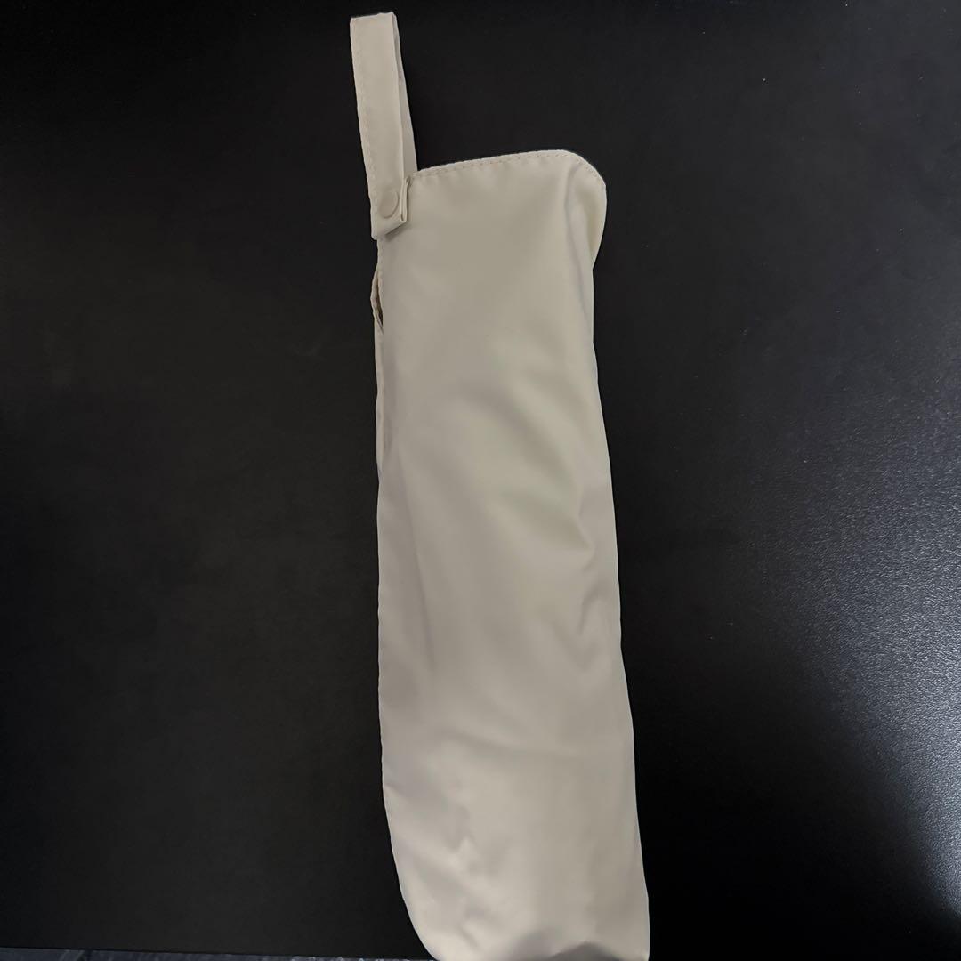 Rose Blanc ライトグレージュ　折り畳み日傘