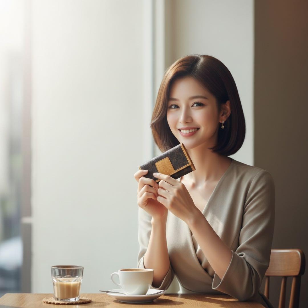 CELINE セリーヌ キーケース マカダム柄 トリオンフ ブラゾン ブラウン