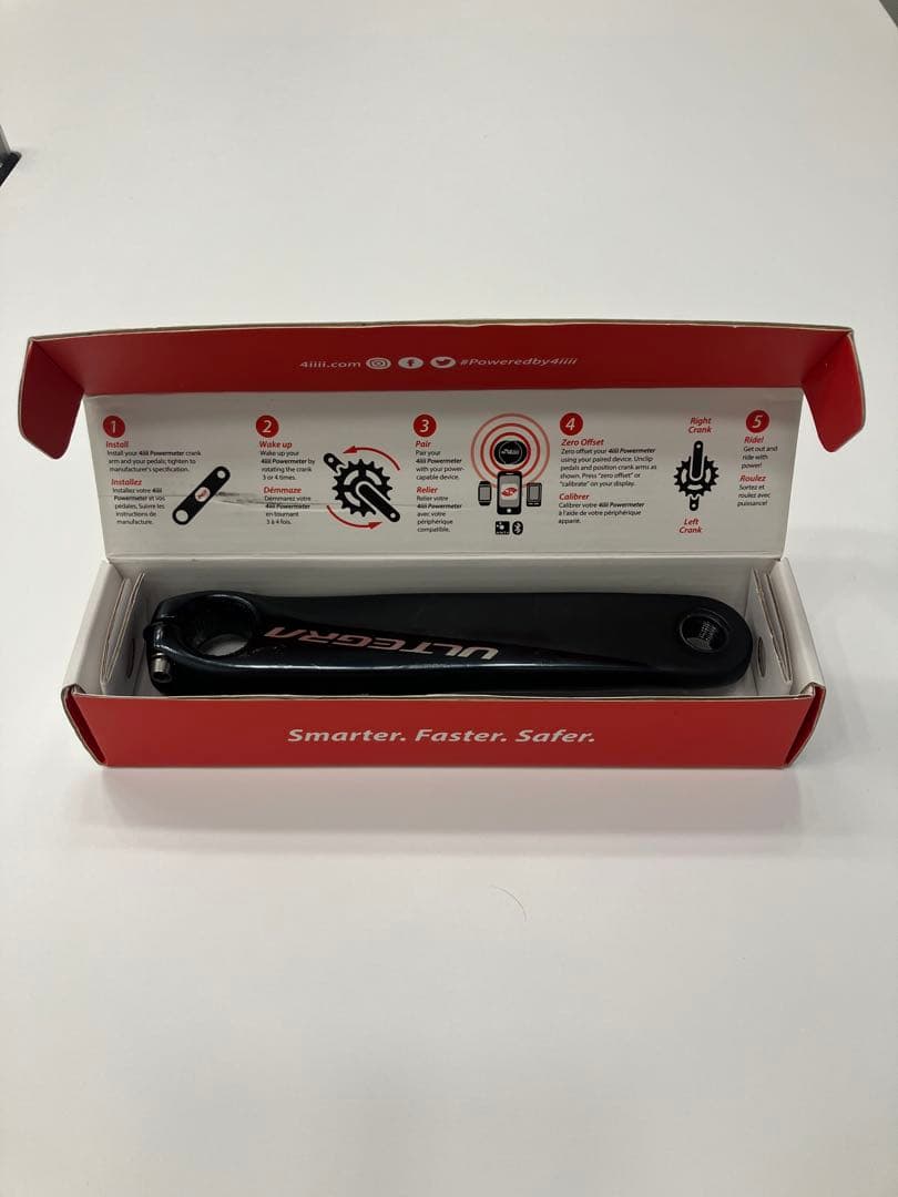 4iiii Shimano FC-R8000 172.5 mm パワーメーター