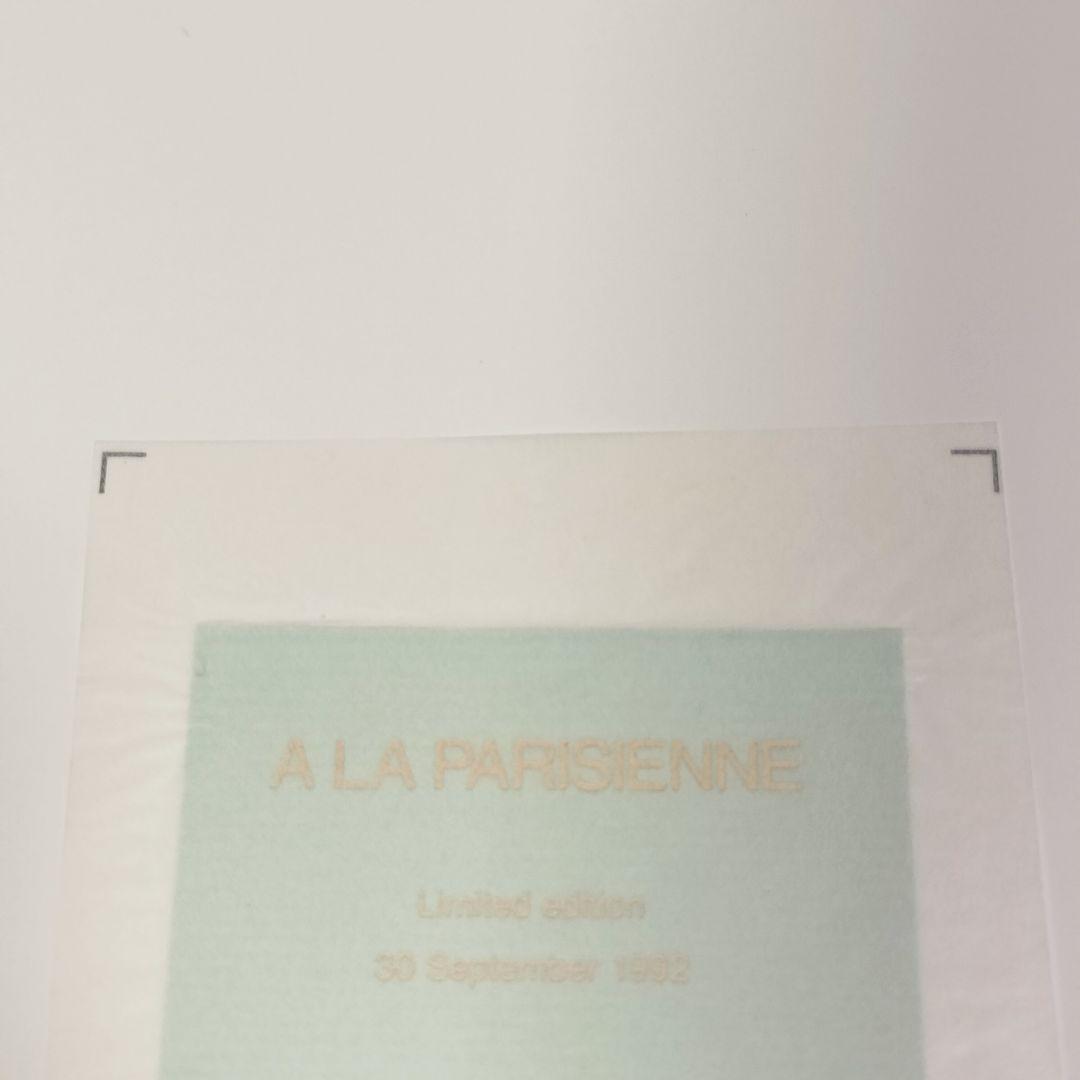 ジャン・フランソワ・ジョンヴェル 『A La Parisienne』写真集