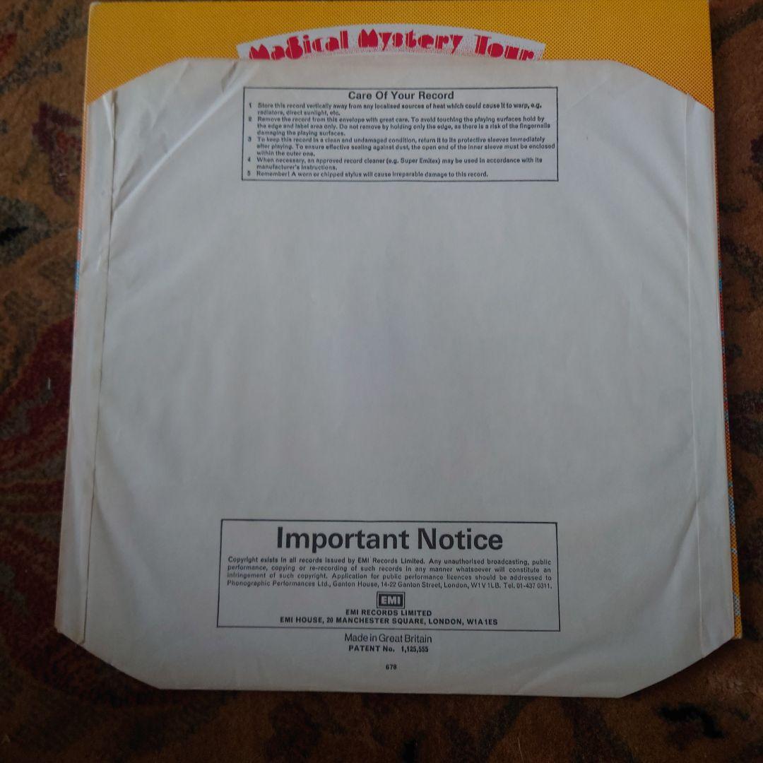 UK盤BEATLES Magical Mystery Tour