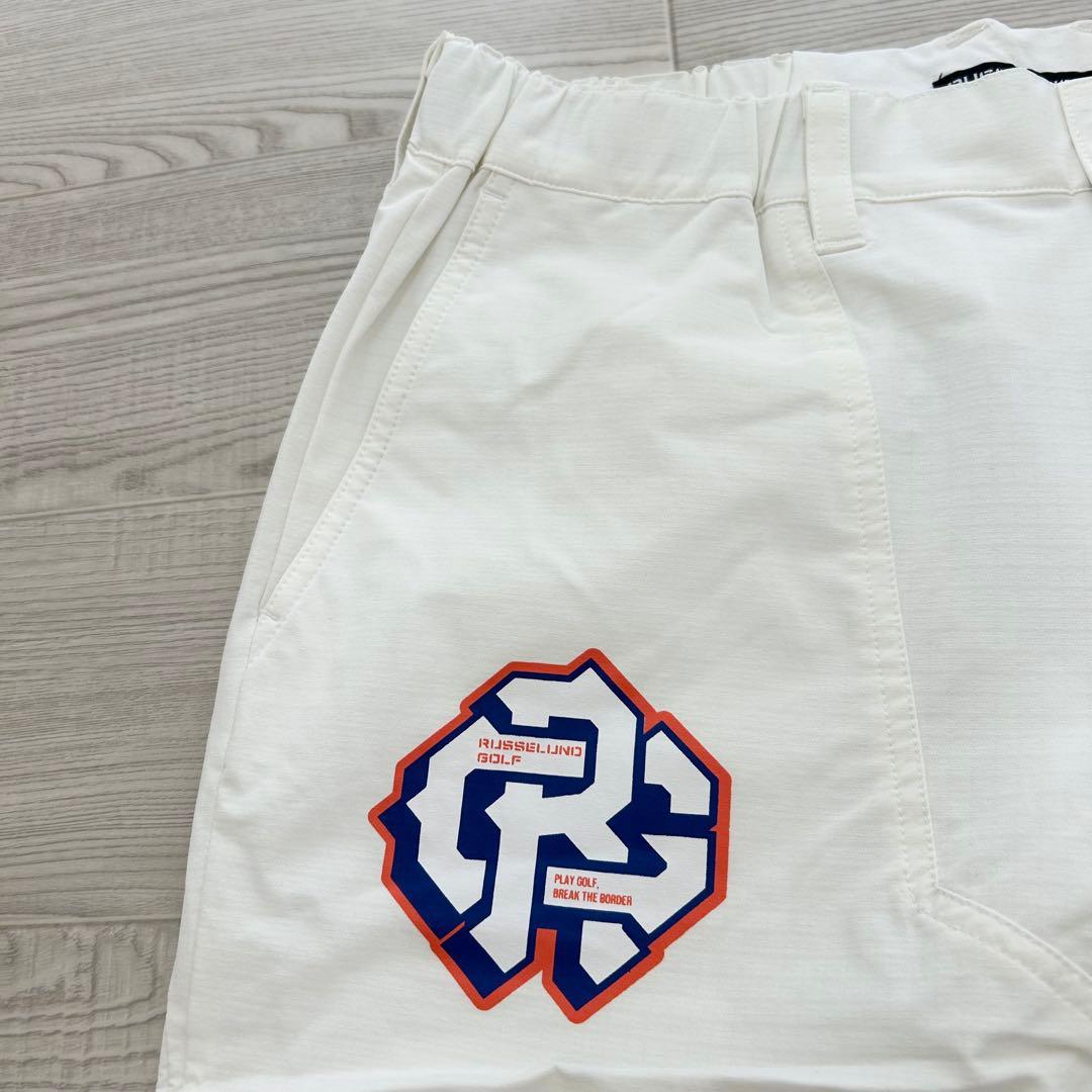 新品　ラッセルノ　パンツ　春夏　ジョガー　ナイロン　ストレッチ　ホワイト　5