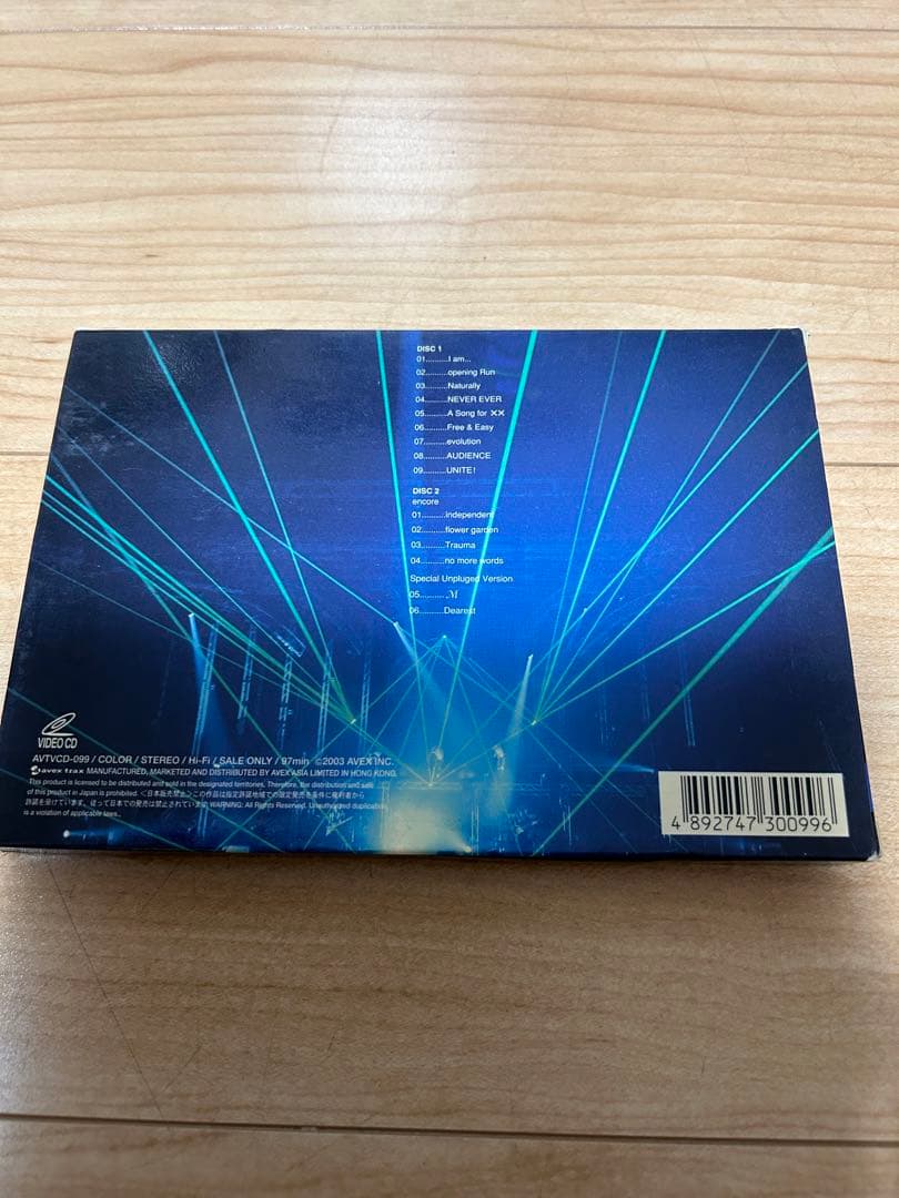 浜崎あゆみ 海外盤VIDEO CD