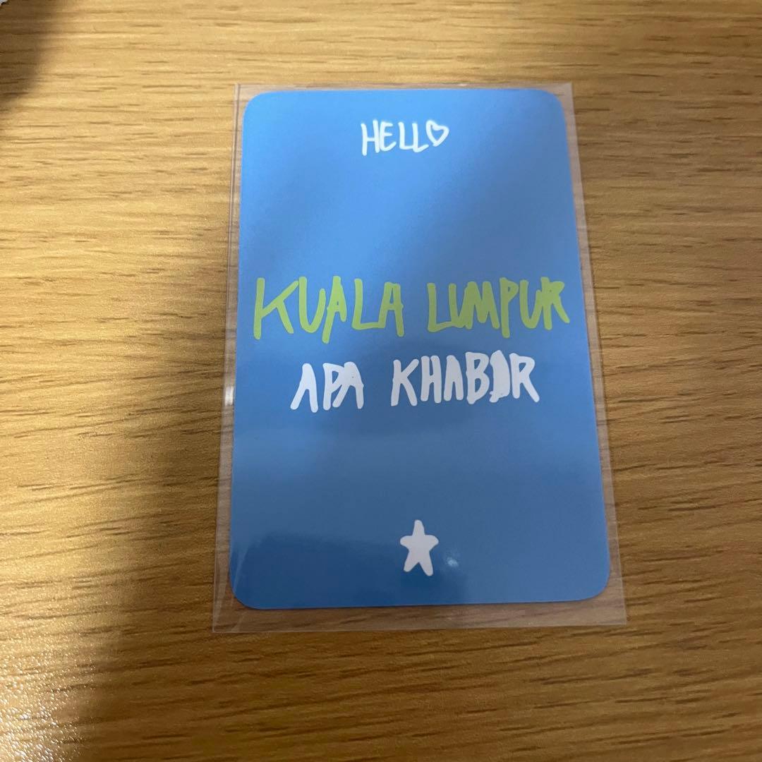 treasure クアラルンプール当選者限定トレカ　ジョンファン