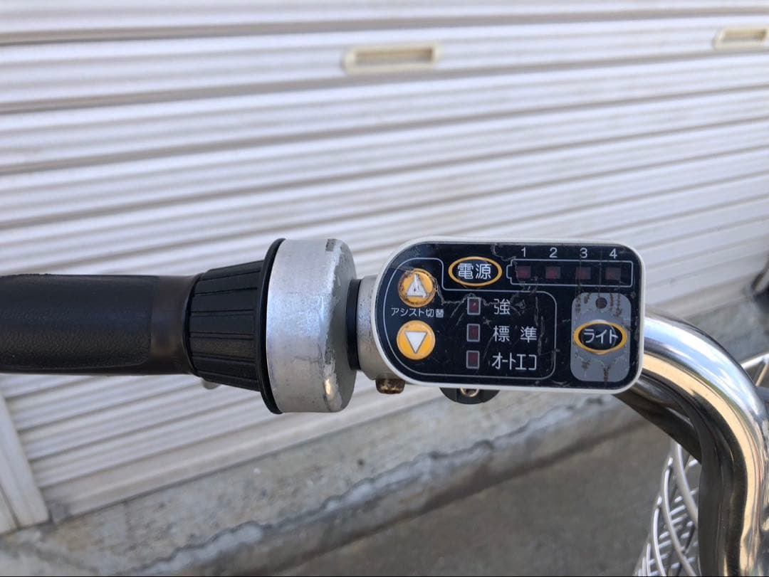 ブリヂストン新機種電動アシスト自転車BEAUTE26インチアズキアルミボディー