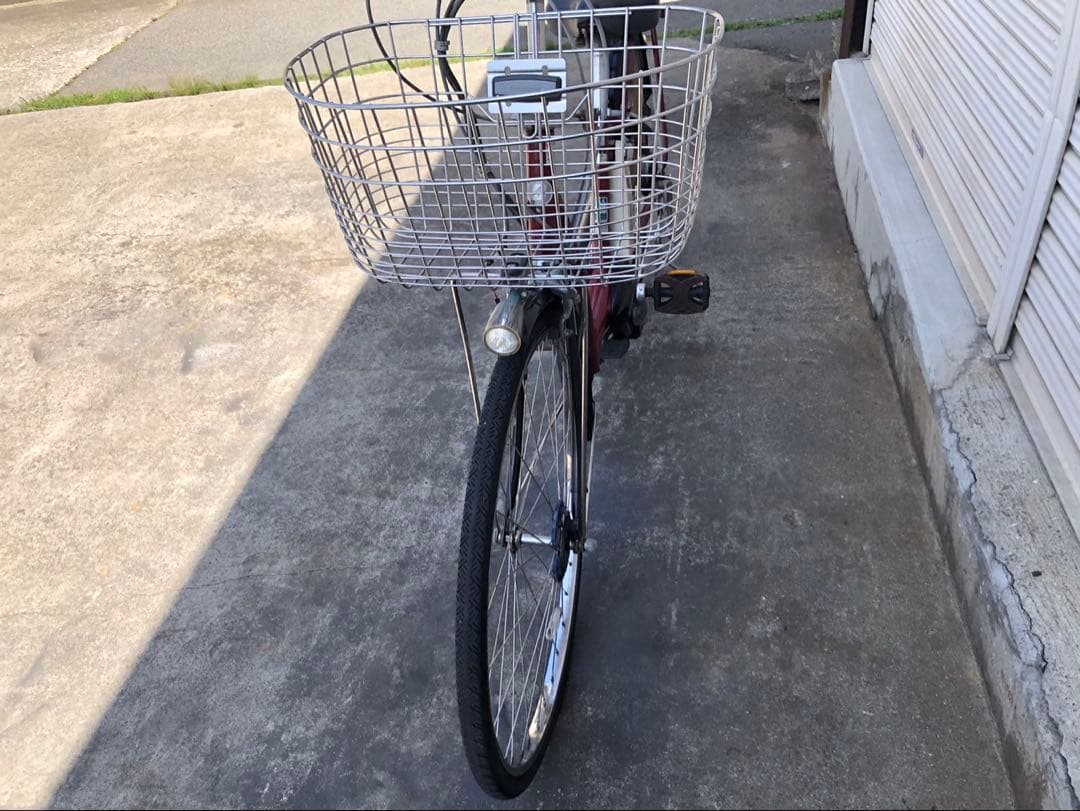 ブリヂストン新機種電動アシスト自転車BEAUTE26インチアズキアルミボディー