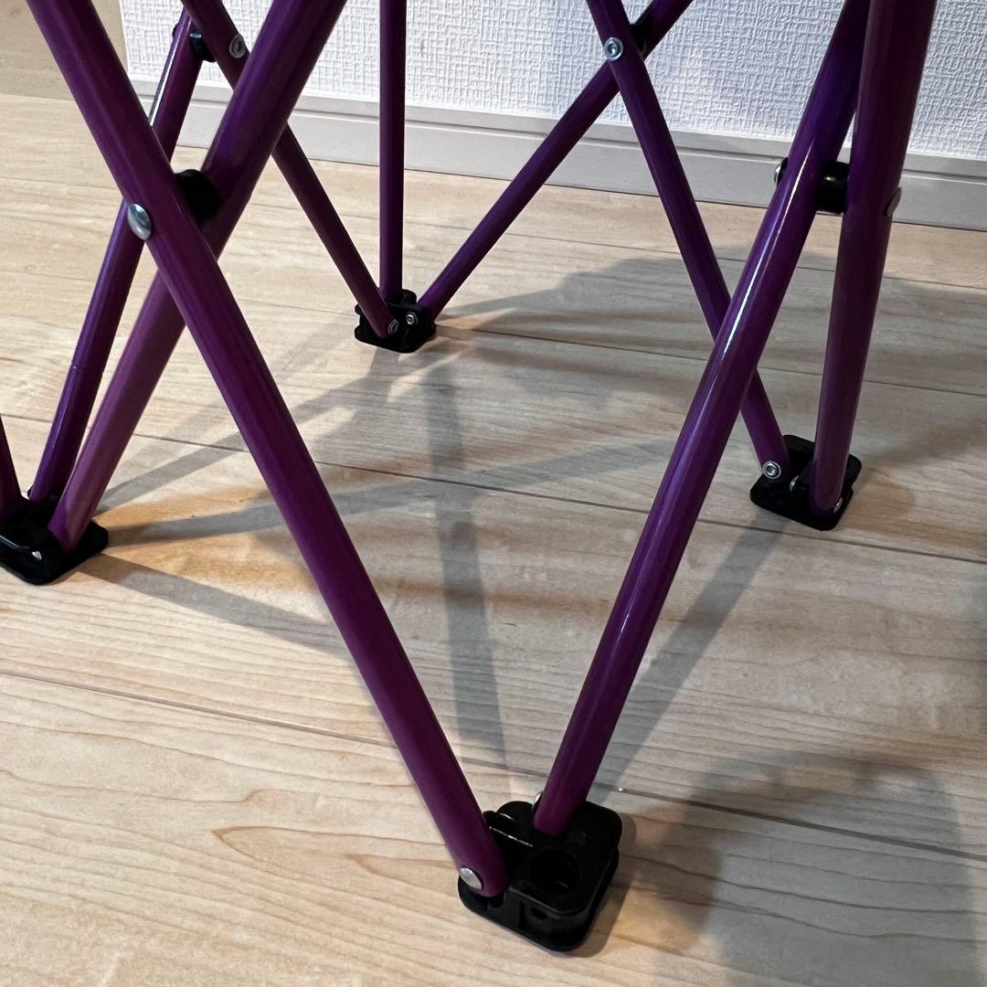 コストコ・Coleman 折りたたみチェア 緑赤3脚セット