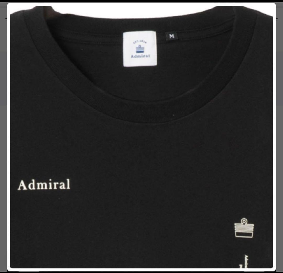 アドミラル スリット入ビックTシャツ ANLA501-10