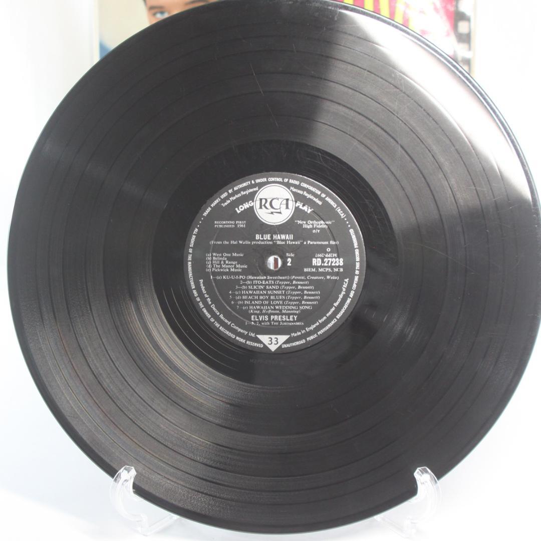 英LP Elvis Presley Blue Hawaii UK盤 Mono
