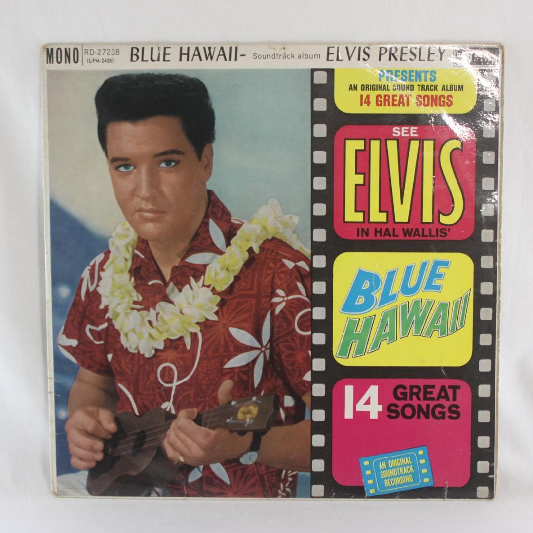 英LP Elvis Presley Blue Hawaii UK盤 Mono