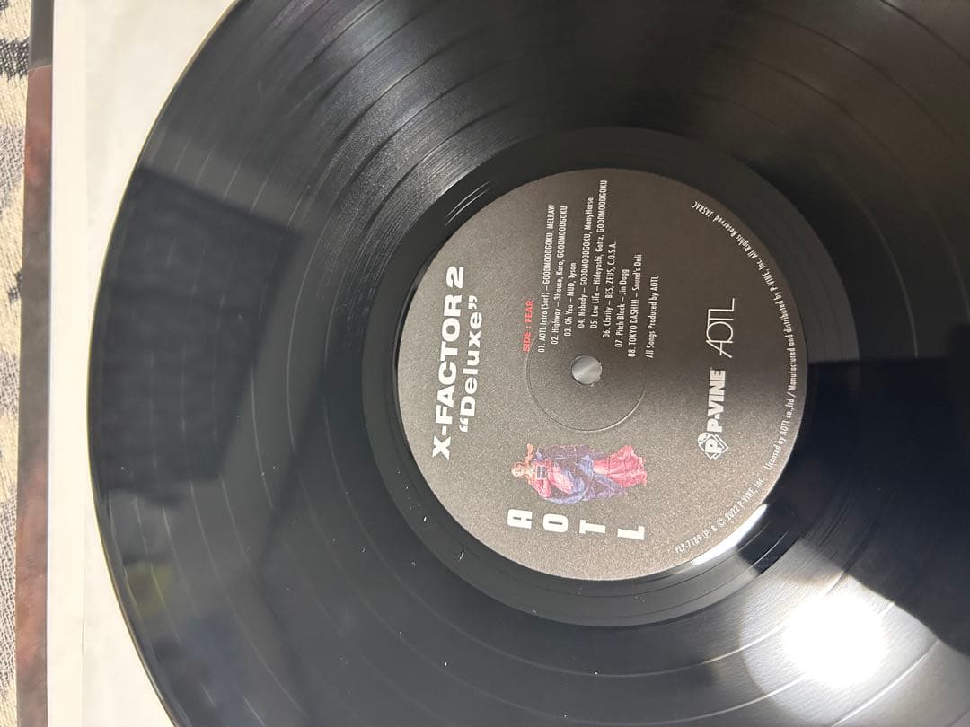 こ*ー様 x-factor2 レコード LP IO 3house yo-sea