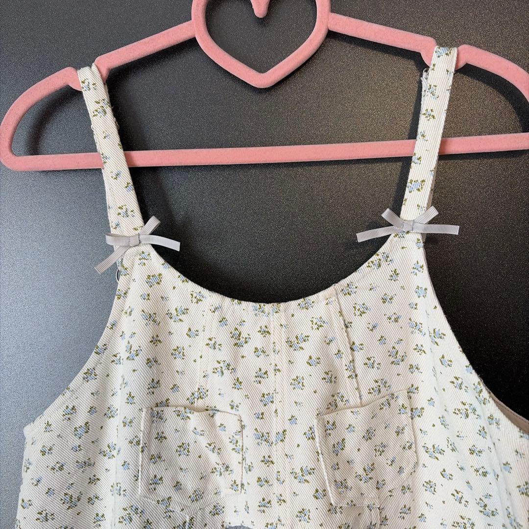 merry jenny petit flowerチュールキャミワンピース