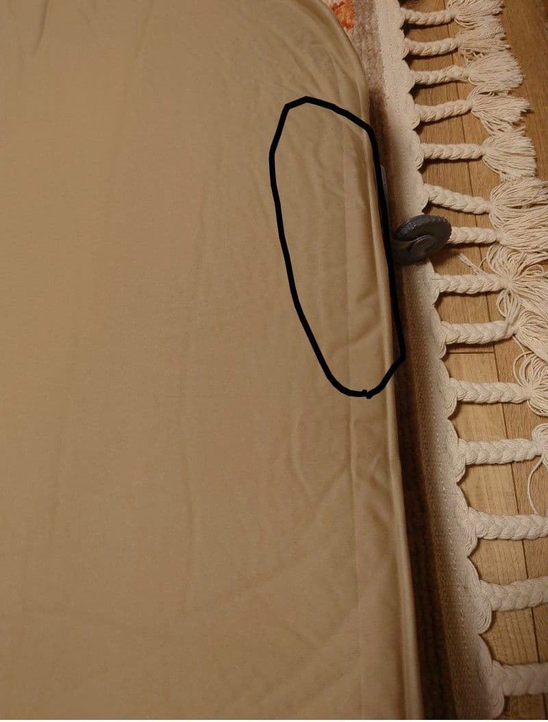 J*o様 ジャンク品 DOD ソトネノキワミ L シーツ付