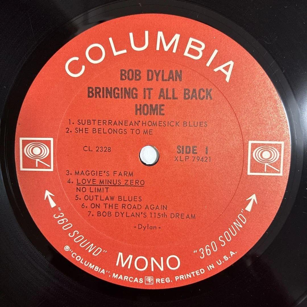 ボブディラン 名盤 レコード USオリジナルモノ盤