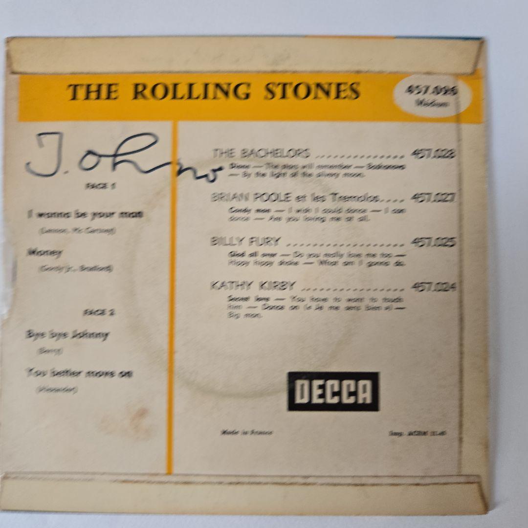 THE ROLLING STONES フランス盤シングル レコード2枚セット