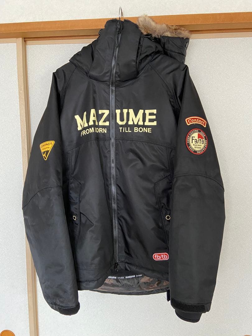 マズメ コンタクトオールウェザースーツ カスタム L ブラック MZFW-737